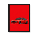 BMW M3 E30 Red Edition