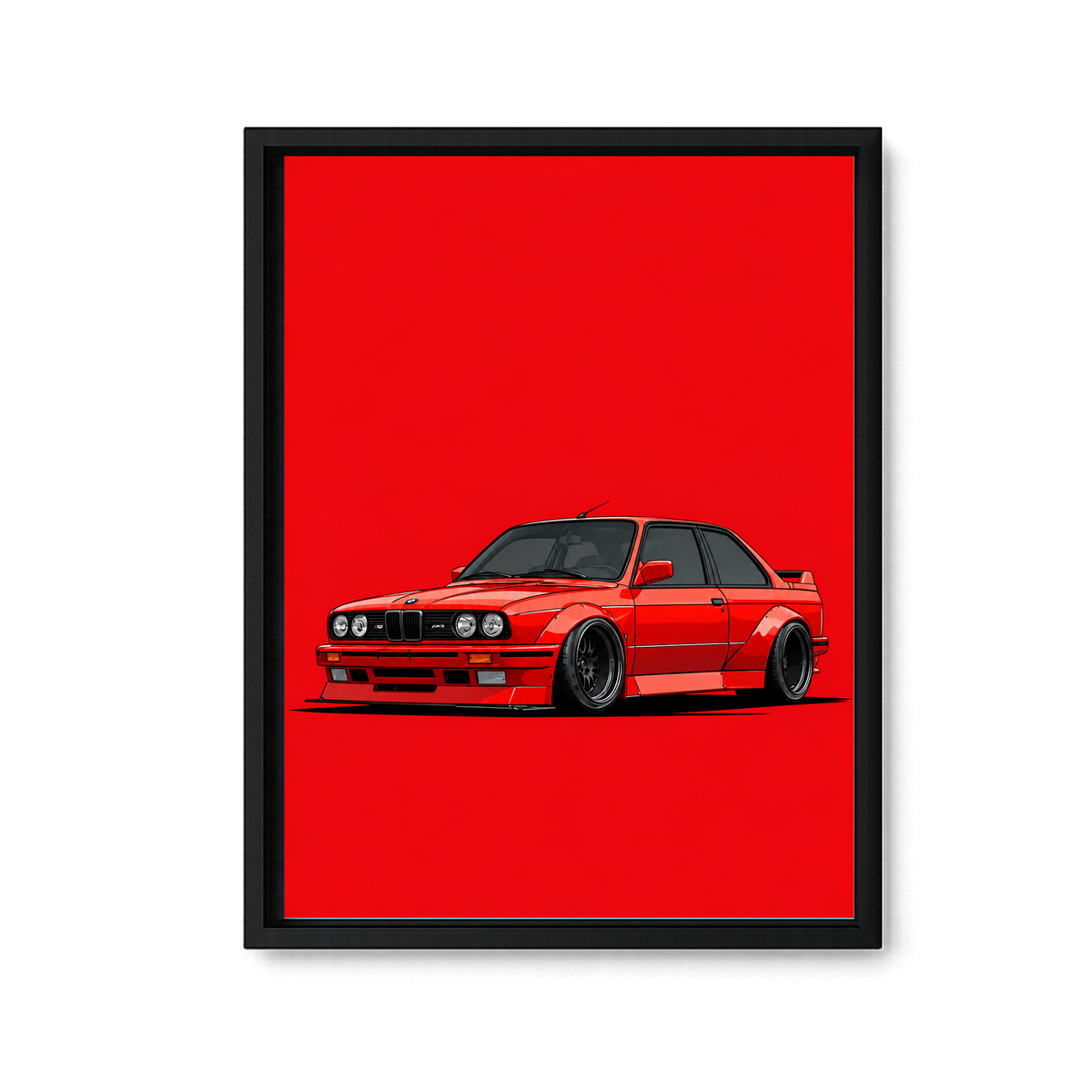 BMW M3 E30 Red Edition