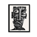 Cubist Face Line
